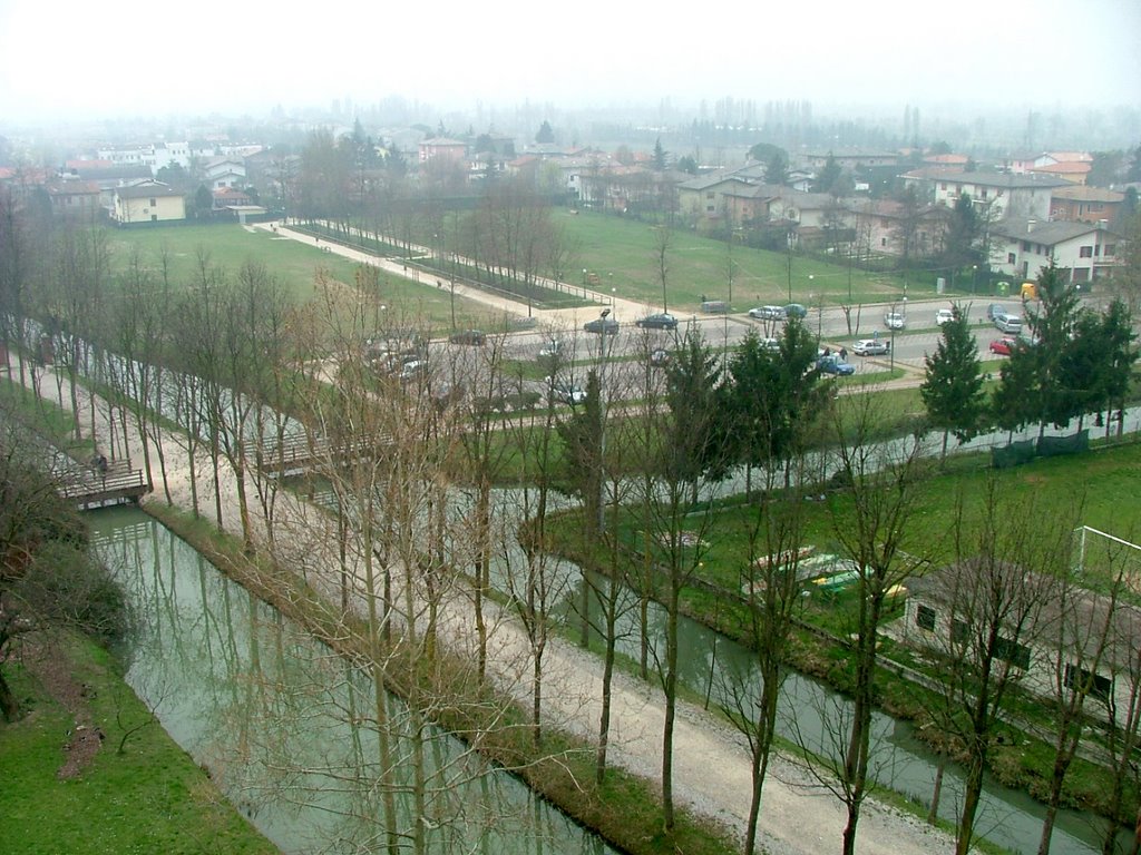 Noale vista dall'alto by massimo massarenti