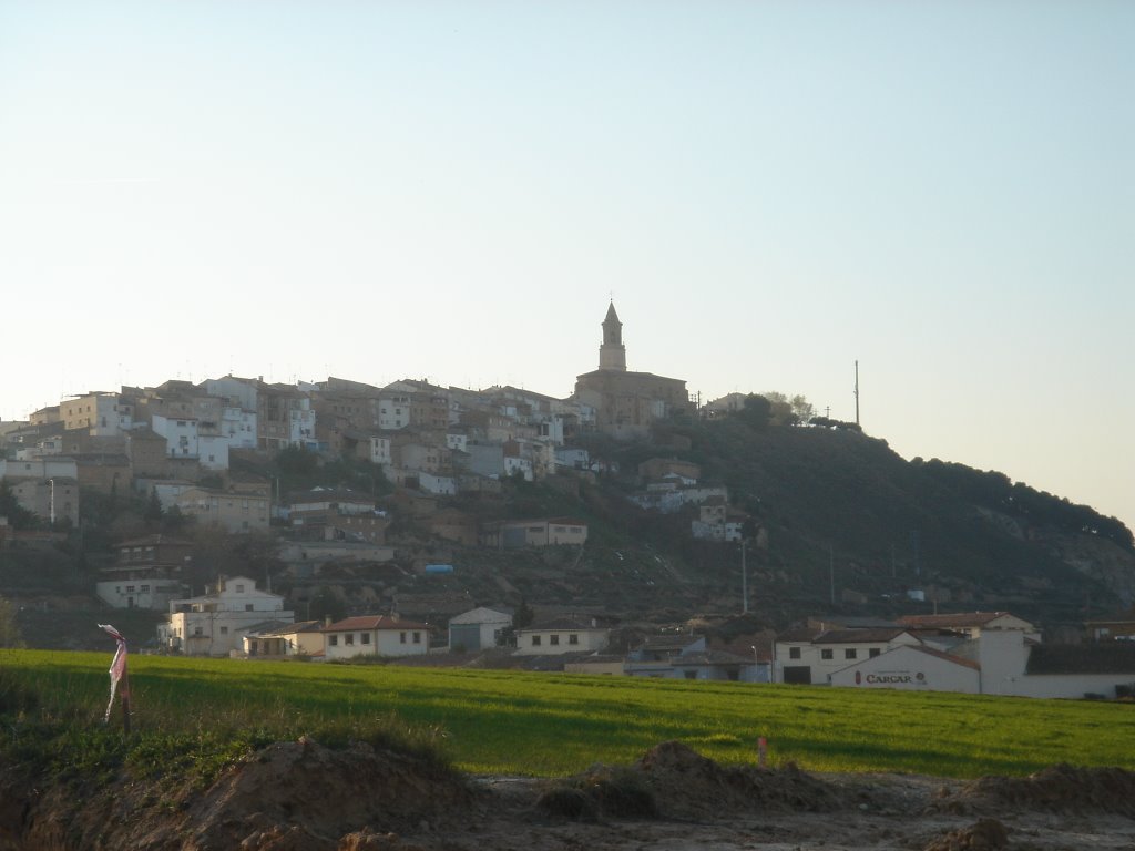 Carcar desde abajo by alberto ruiz resano