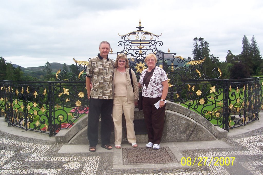 Traveling Trio at Powerscourt by yardsailor