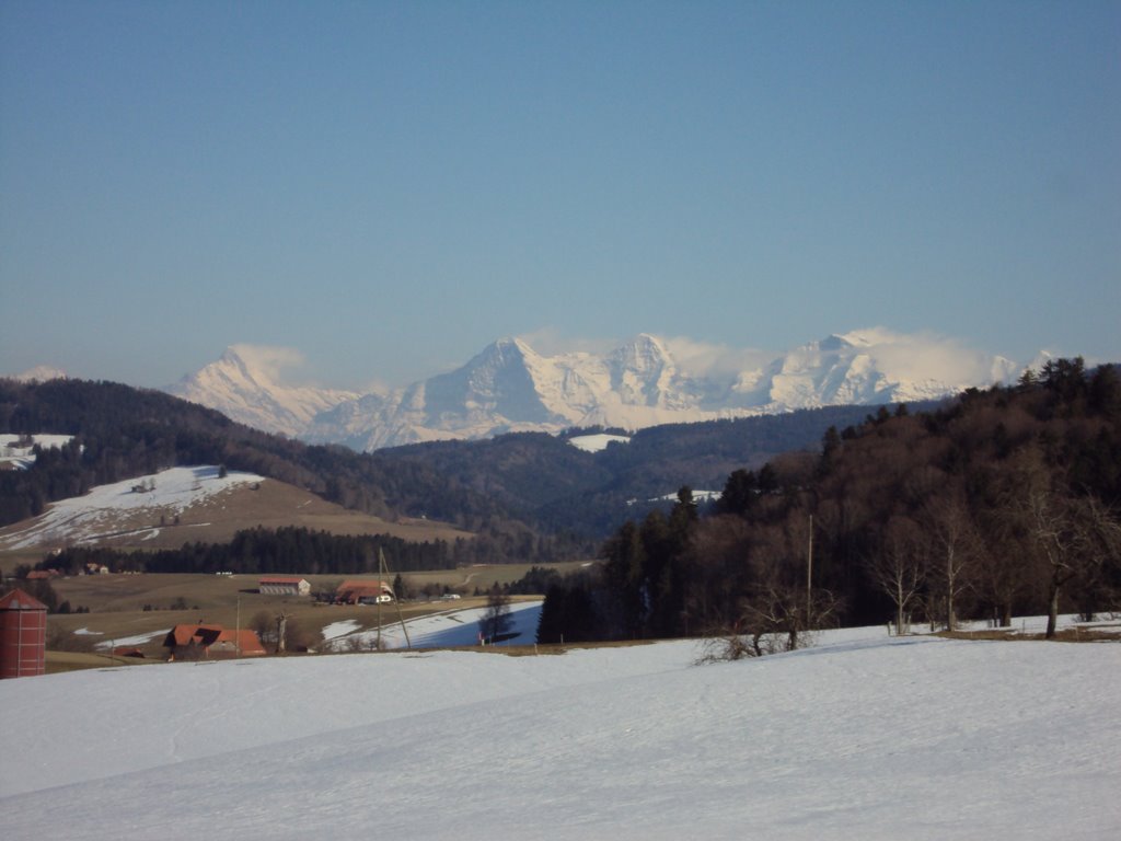 Berner Alpen by Karsten Schubert