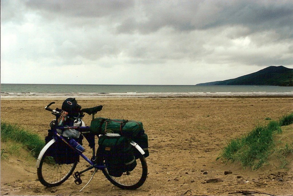 Dingle beach, 2000, by bike by Skricciolo