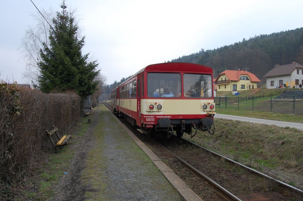 Lštění - train Station by David Polívka