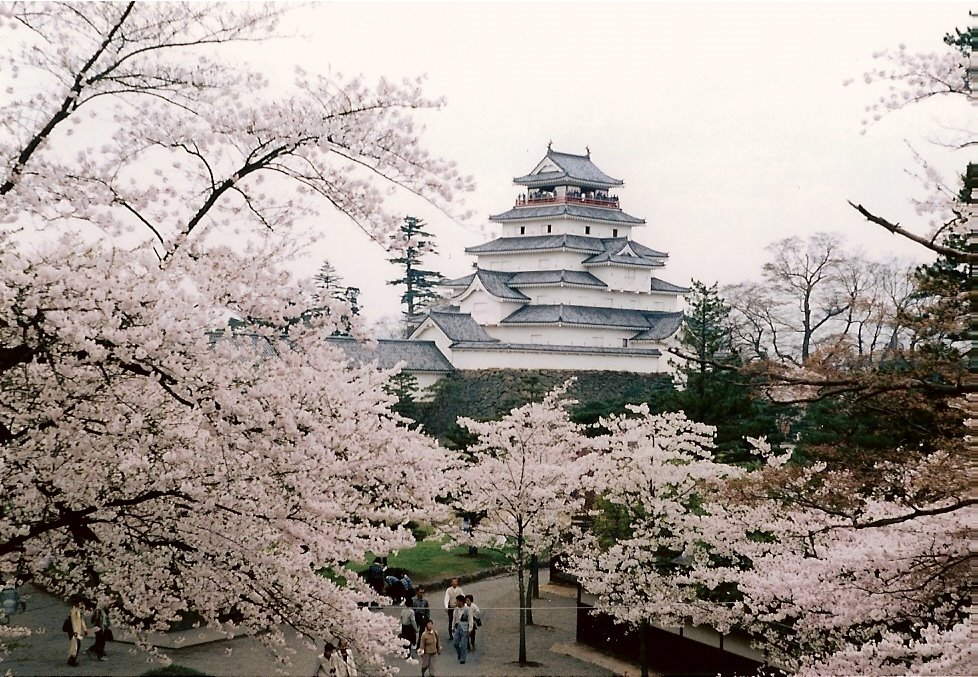 Samurai castle, Aizuwakamatsu by Zenkl György