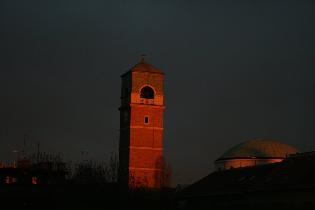 Sv. Blaž u sumraku - fotkano iz škole by majer63