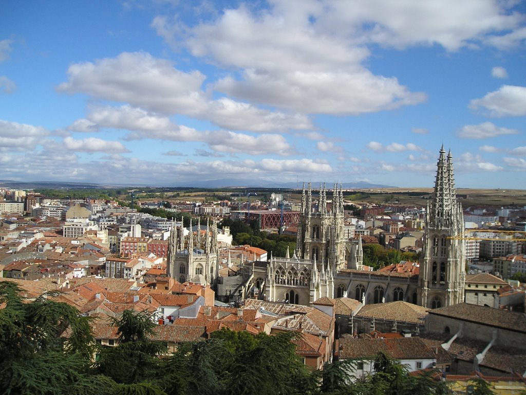 Burgos, desde el mirador del castillo by kintaro1709