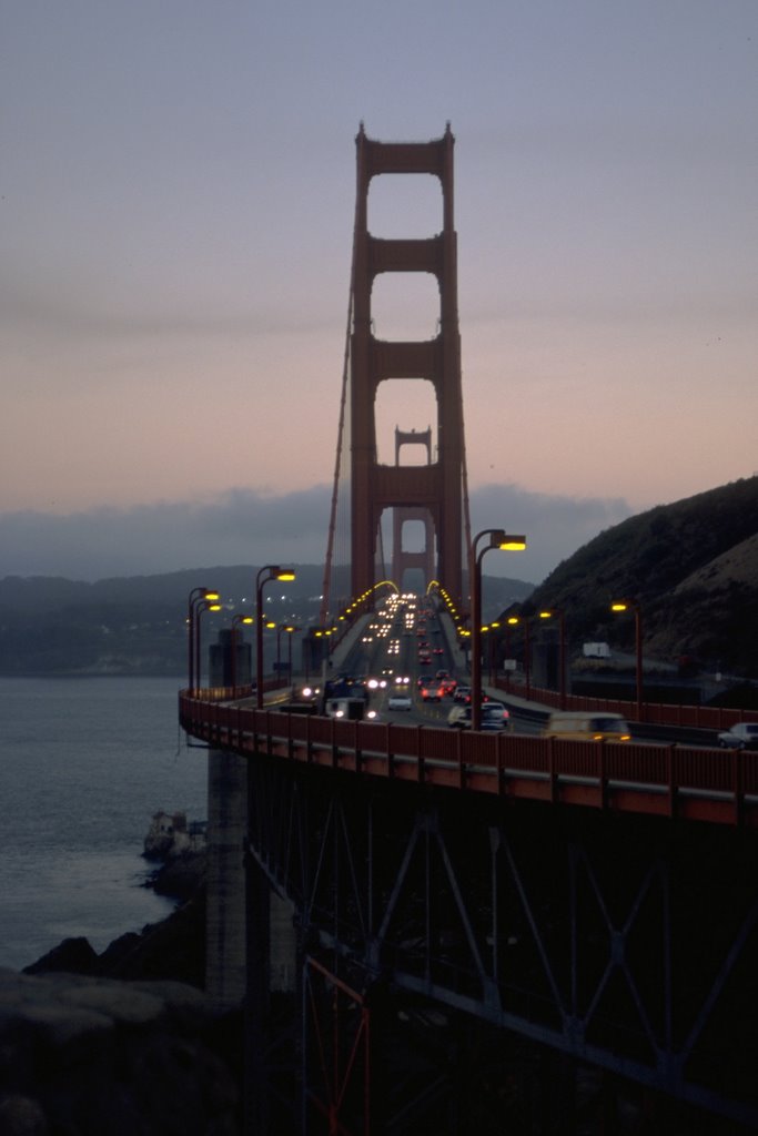 Golden Gate Bridge at Twilight by Greg Fabian