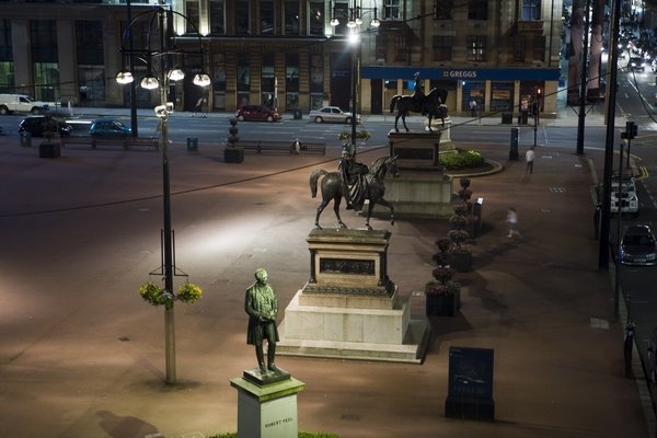 George Square at Night - www.gerbis.net by gerbis