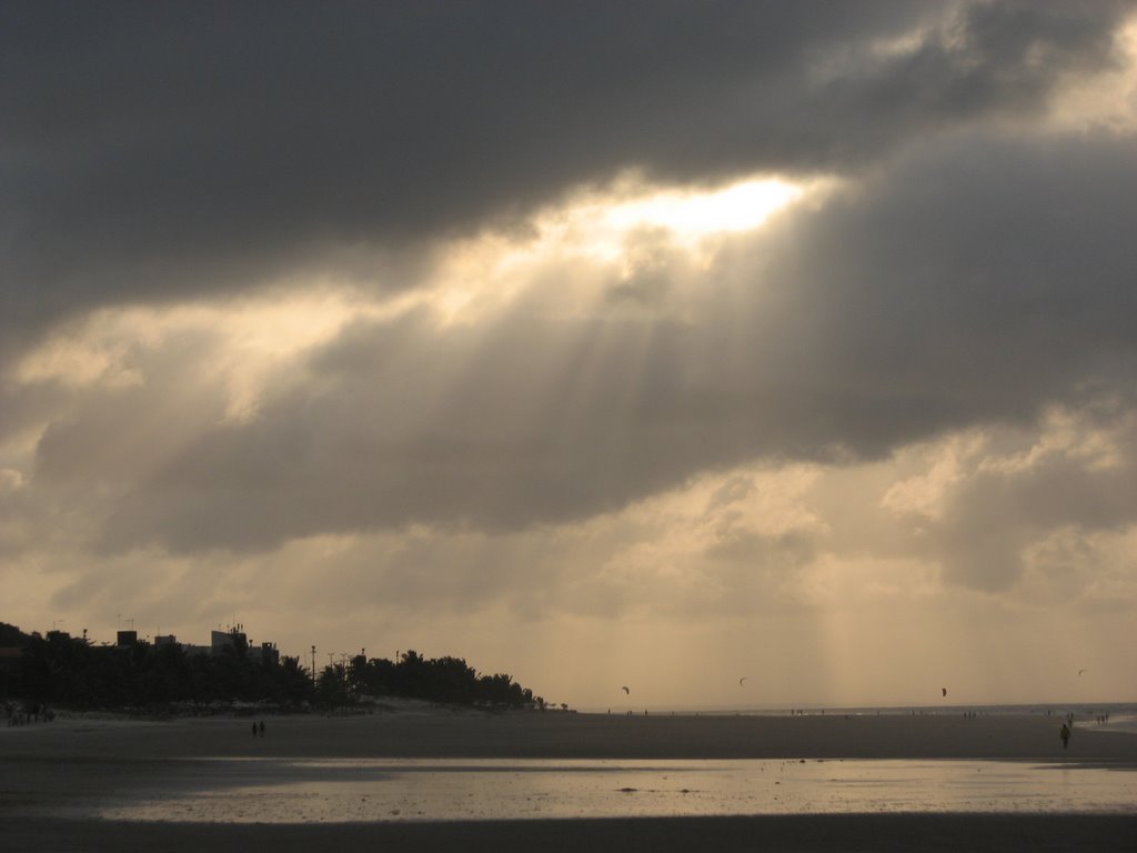 PÔR DO SOL PRAIA DO CALHAU by LUCIO G. LOBO JÚNIOR