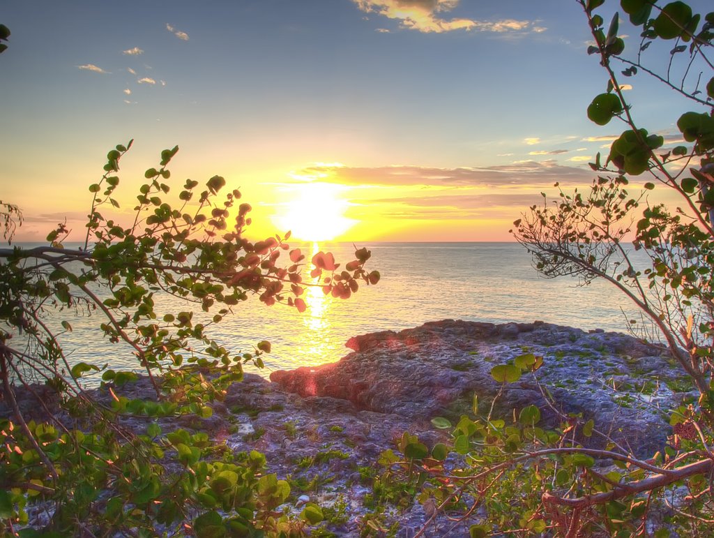 Sunset from SeaGrape 2, Tensing Pen by MSinkinson