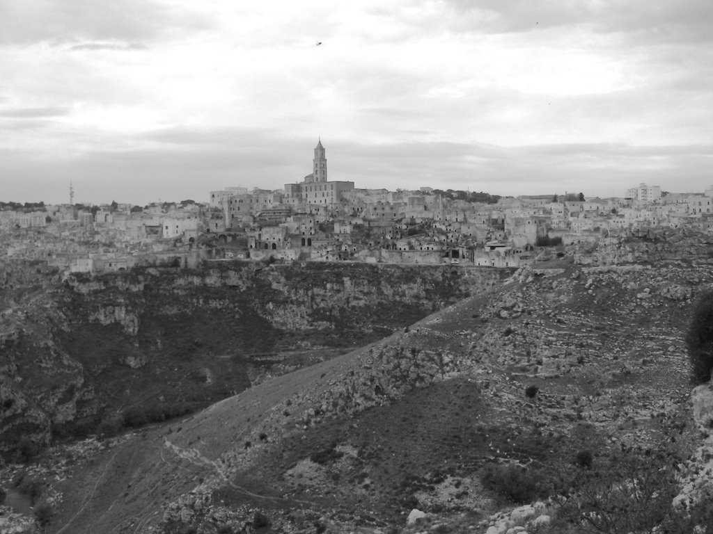 Matera an unusual view by Angelo