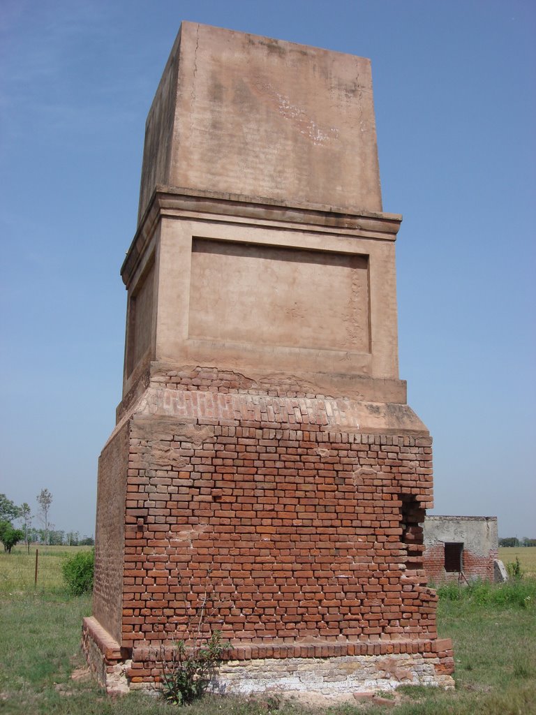 Aliwal Anglo Sikh wars monument (www.fauj-i-khas.com) by Amarpal S. Sidhu