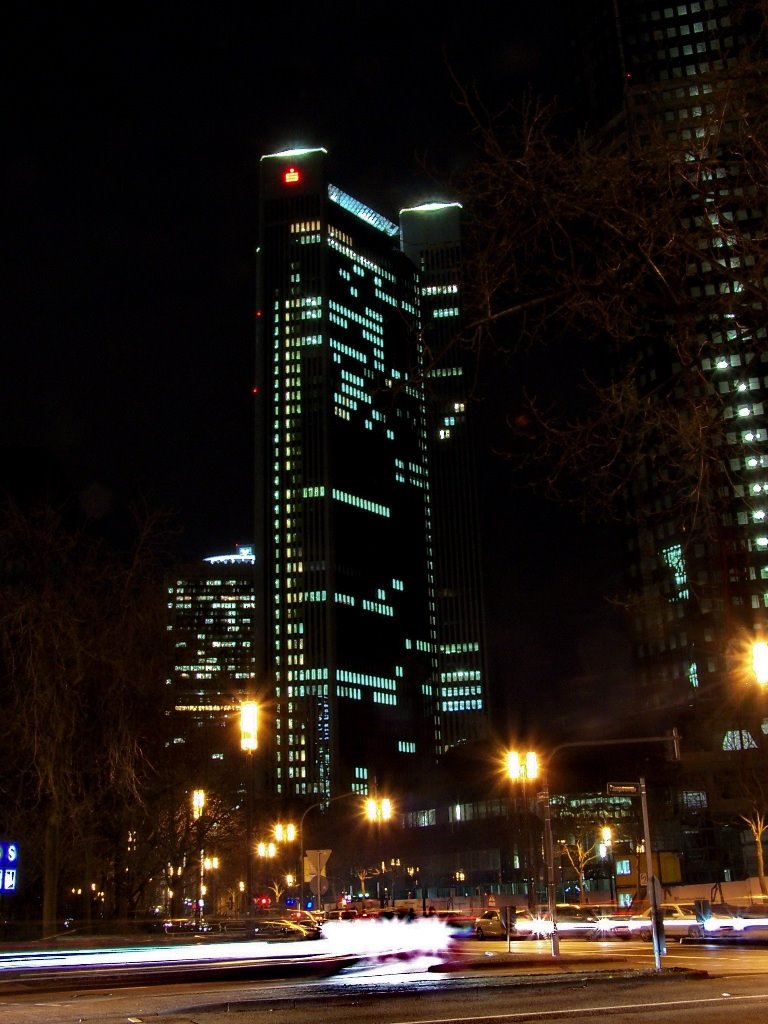 The Trianon, the sixth tallest building in Frankfurt, rises 186 m by Szekér