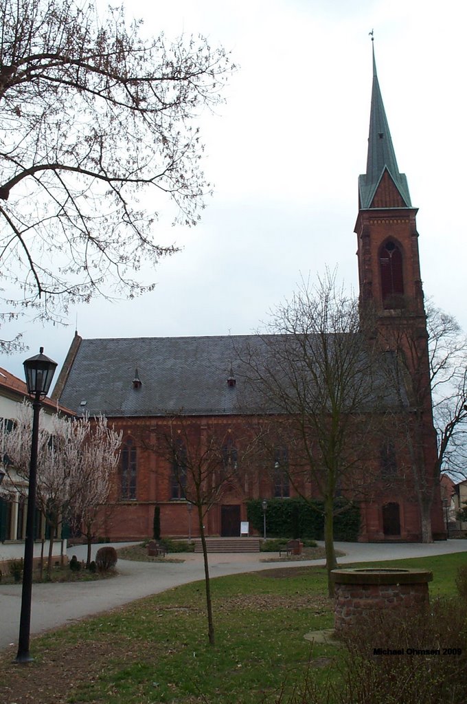 Ev. Stadtkirche in Ladenburg by Michael Ohmsen