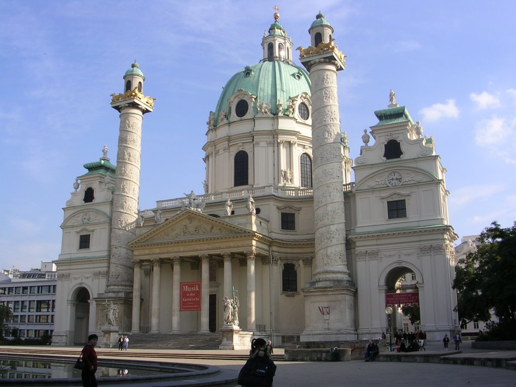 Vienna-Karlskirche by Ornella82