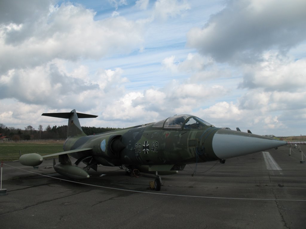 Lockheed F-104G Starfighter der Luftwaffe im Museum Gatow by striker1086