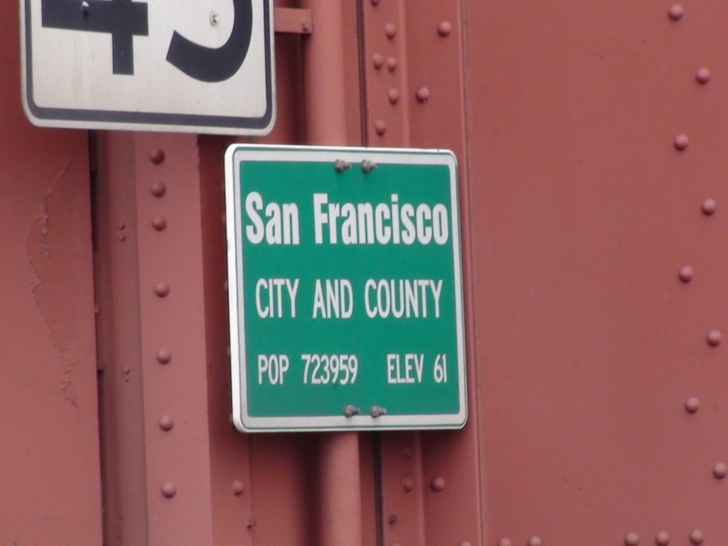 Sans Francisco sign by Mike Thiessen