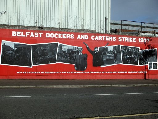 Belfast Workers Strike Mural by thepurpleempire