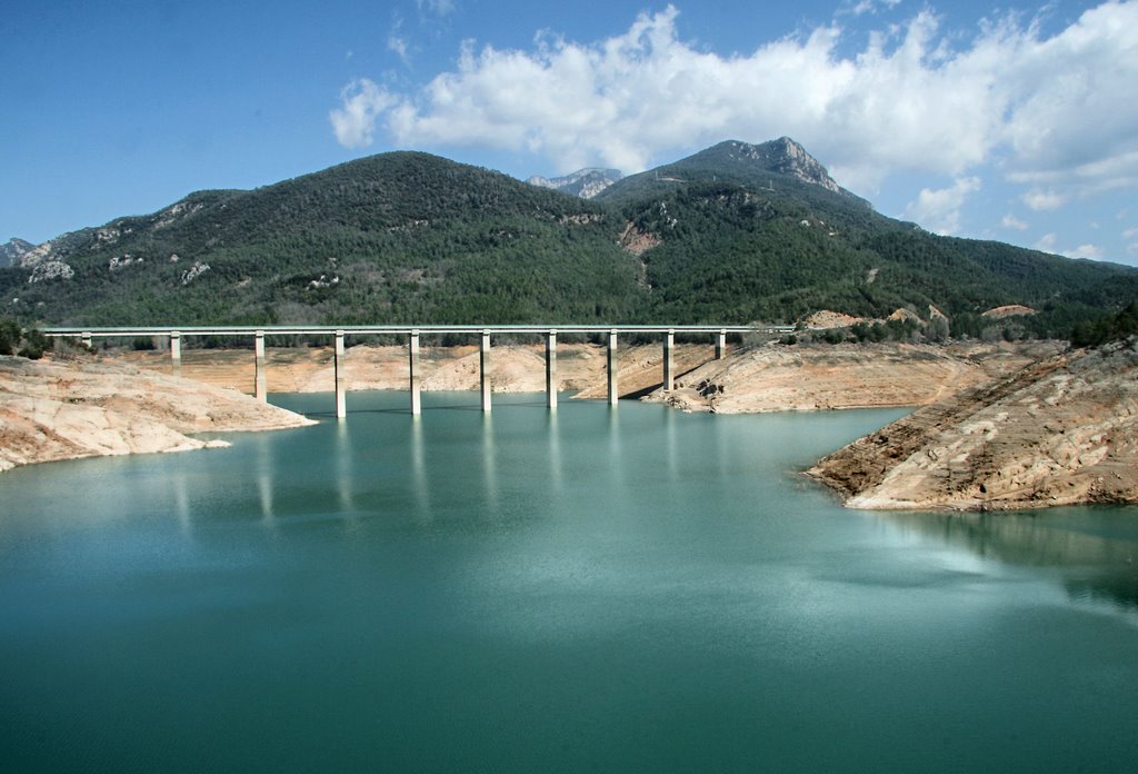 Pont del pantà de la Baells by en Jordi