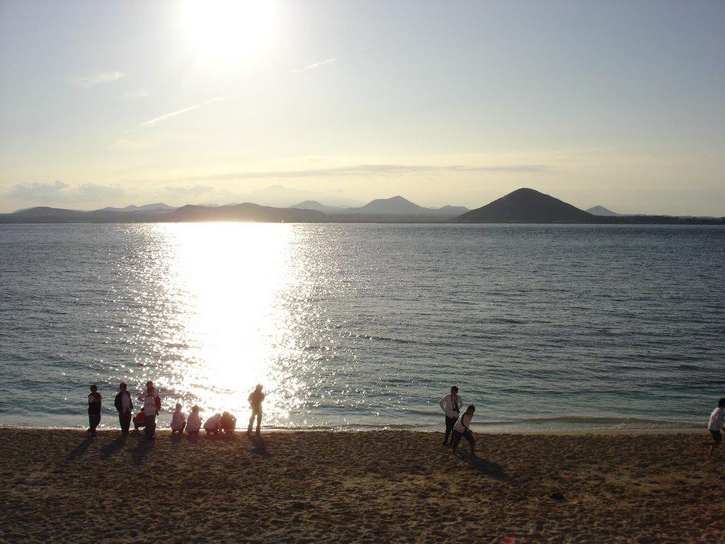 The Sunset in Hagosudong Beach by Hyeong-Seok, Suh