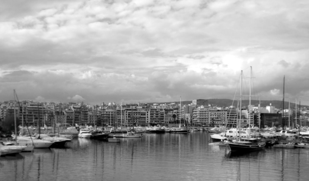 Cloudy Piraeus...(by Sylvietsak) by Sylvie Tsak