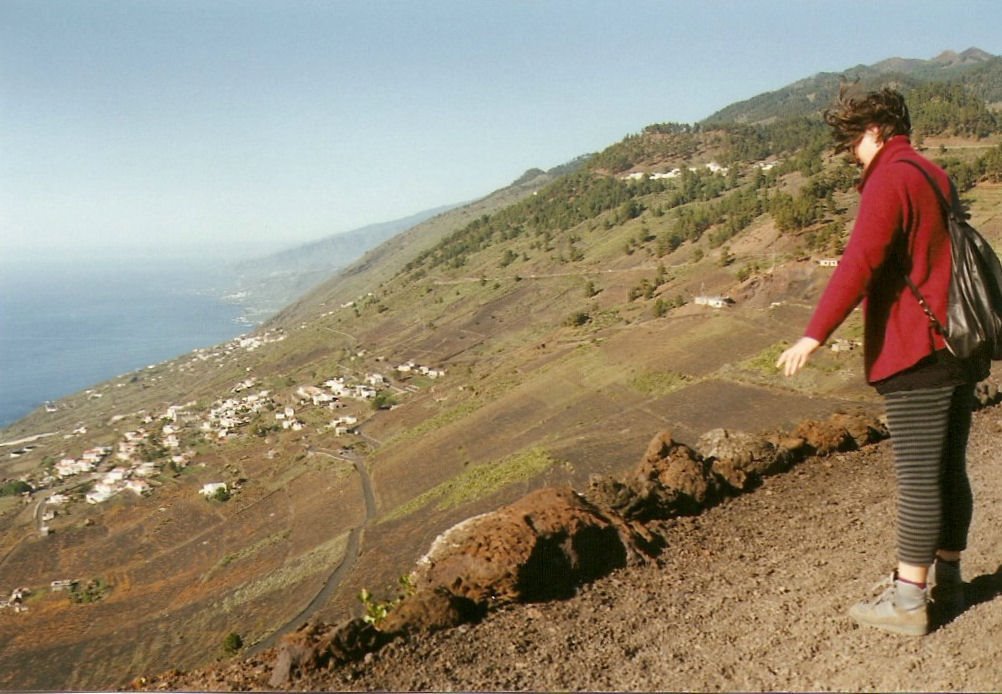 La Palma/ Islas Canarias: Kräftiger Passatwind am Kraterrand (350°) by vp2_hmbg-ProPanorami…