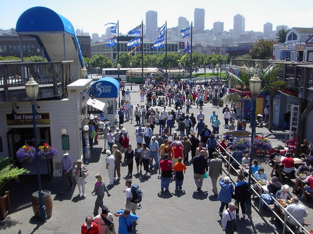 Pier 39, San Francisco, CA by aldoponce