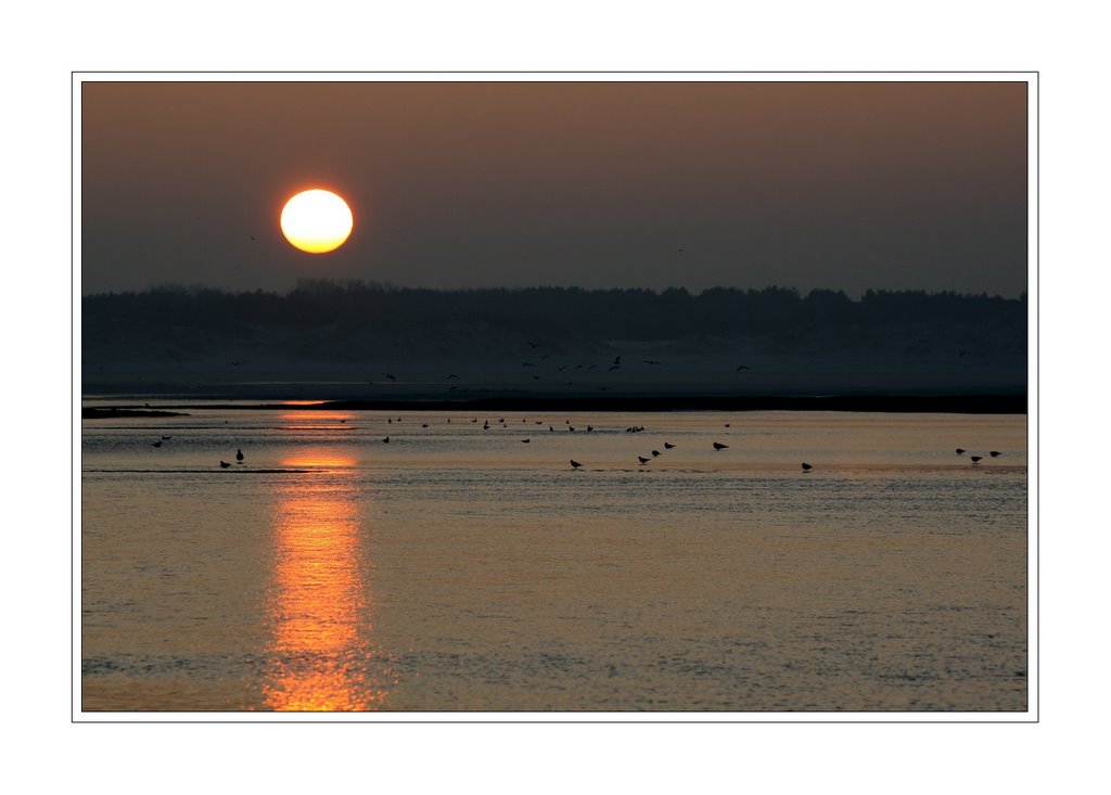 Soleil levant en baie d'Authie by doulorama