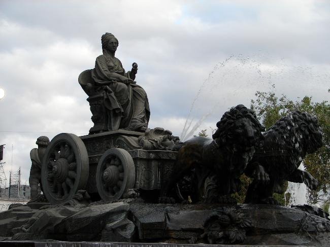 La Cibeles Mexicana (Donada por el Gob. Español) by Enrique Pérez Moscos…