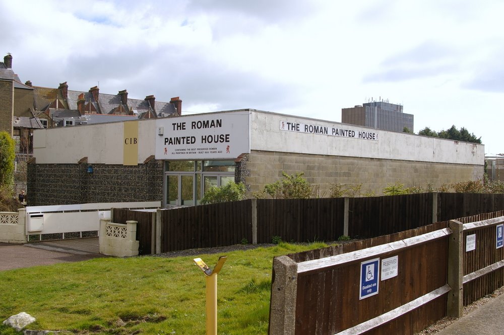 Roman Painted House Ruins, New Street, Dover, Kent, United Kingdom by John Latter