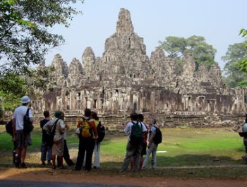 Angkor Thom Temple by sereyamata