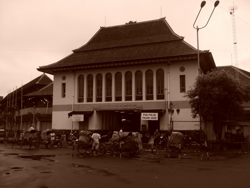 Pasar Gede Solo arsitek Thomas Karsten by widhi nugroho