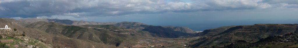 Panorámica de la costa de Almería desde Felix III by Namanhar