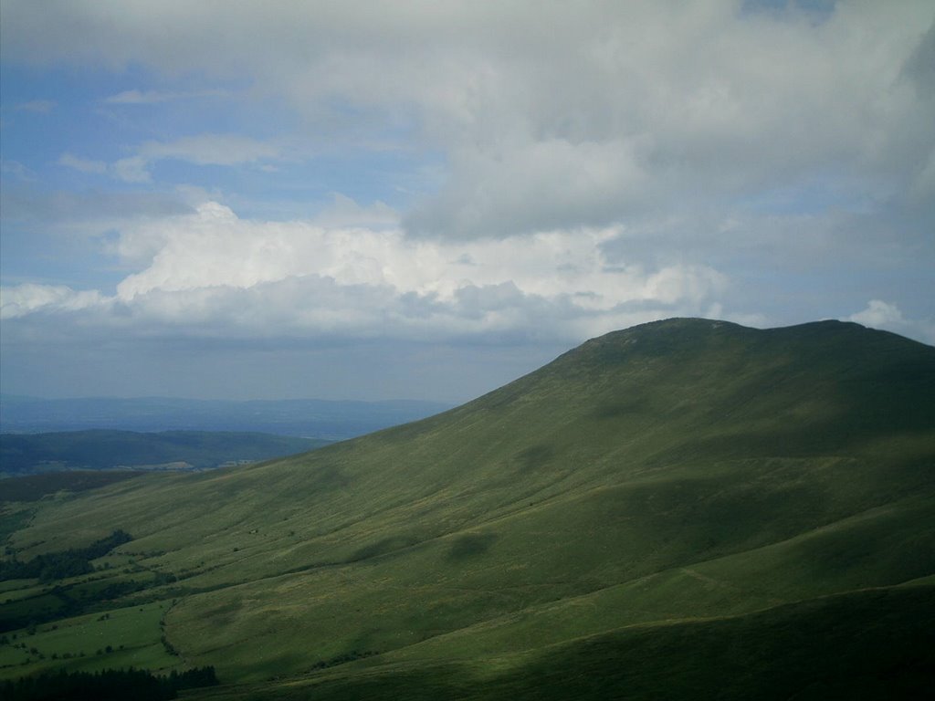 Tipperary mountains, view from top by PAWEL SIEMEK