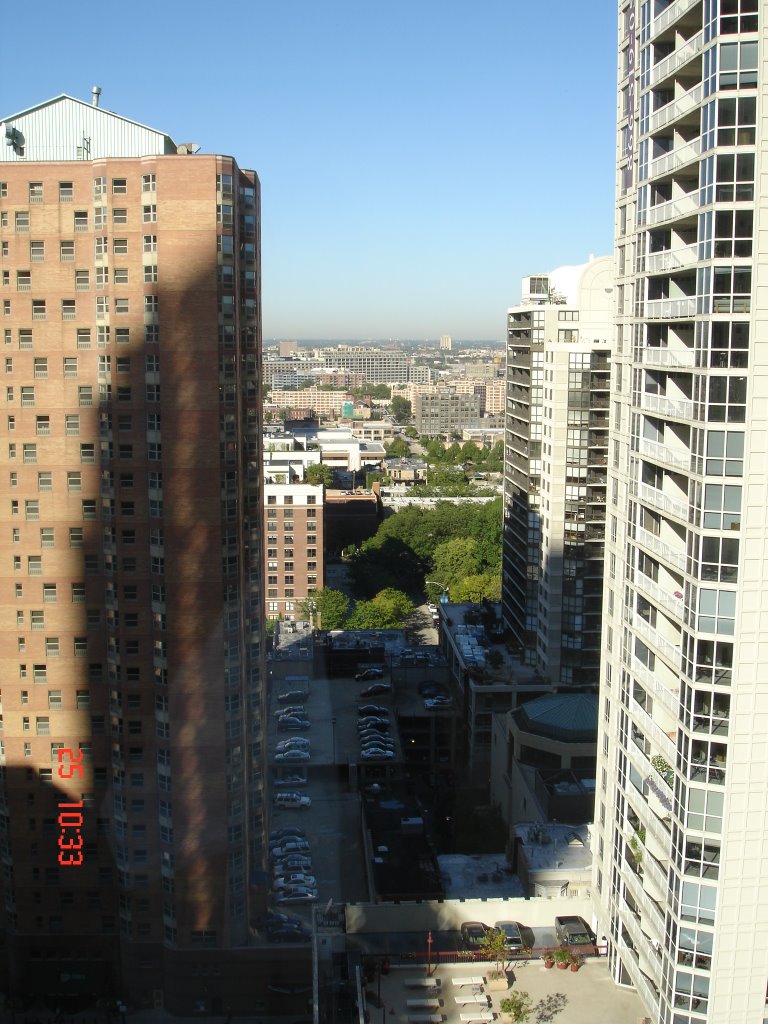 View from Hotel Sofitel Chicago Water Tower by Zep&Co