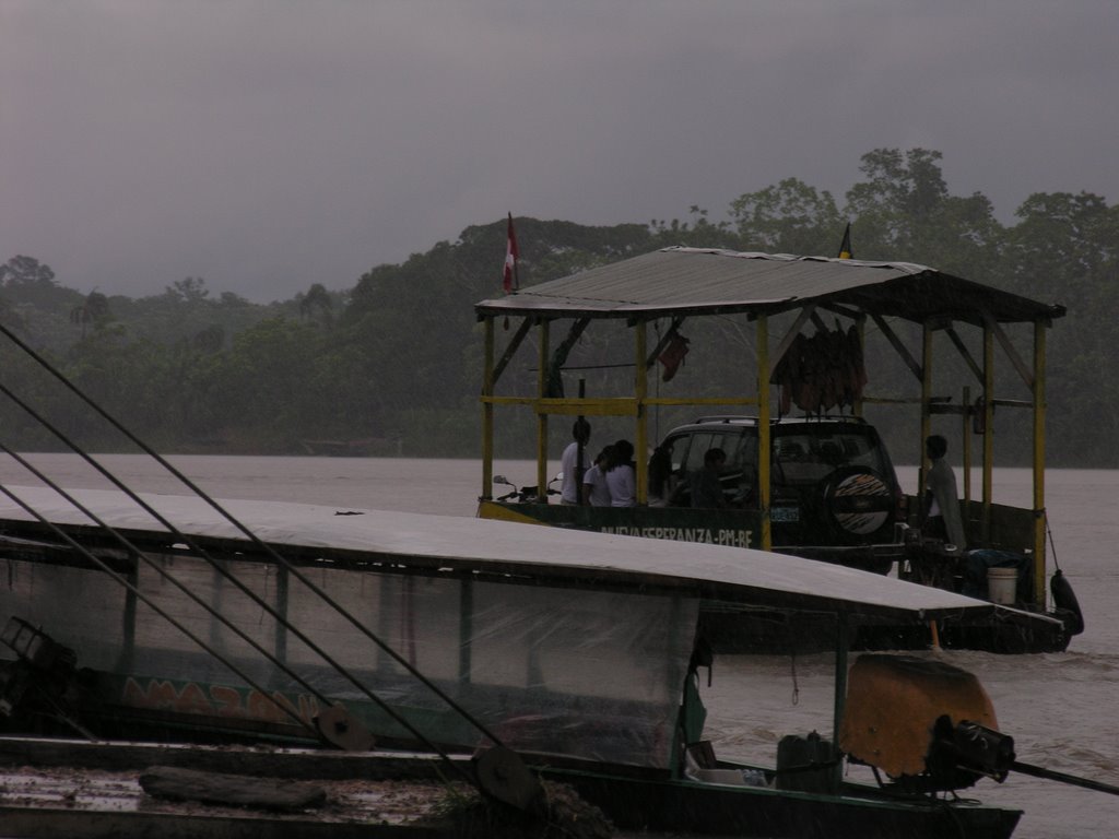 Rio Madre de Dios transborde by Joaquin E Vargas