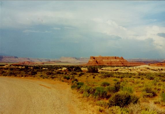 Approaching Desert Storm in Canyonlands by Douglas Sharp