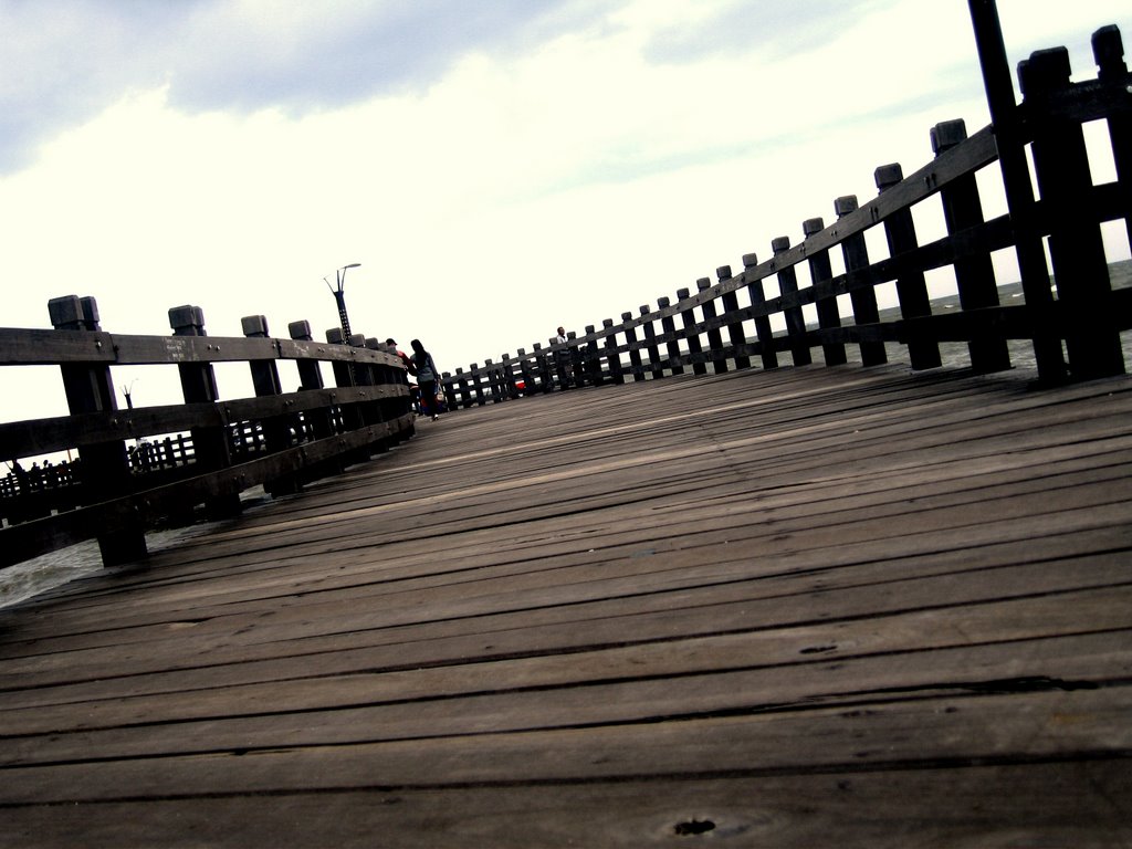 Ancol le bridge at afternoon by MARIS PRIMASATYA