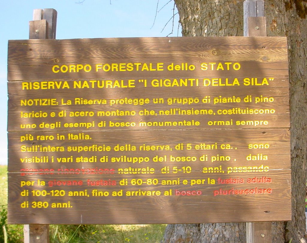 Parco dei Giganti di Fallistro by IaaS