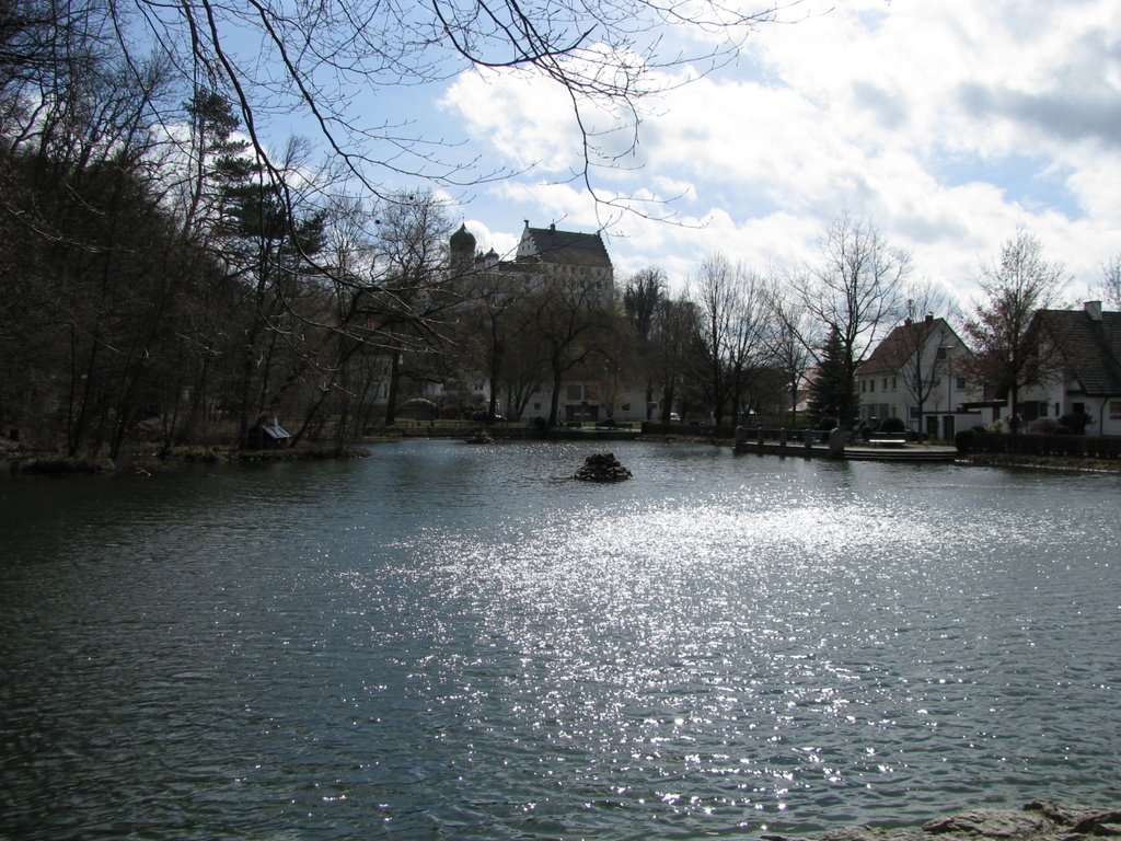 Weiher und Vöhlinschloss in Illertissen by Markus Hannig