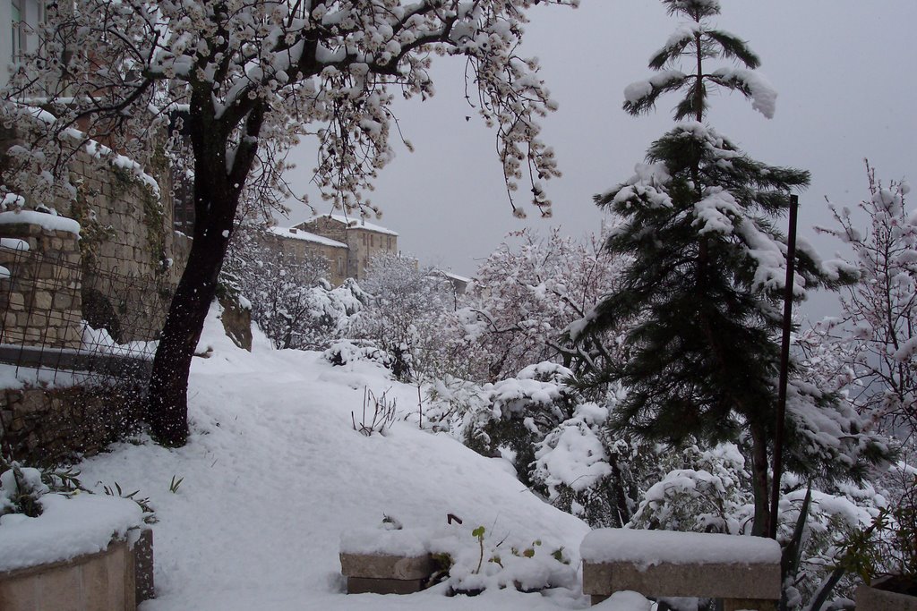 Castelbottaccio con la neve by mario quici-di caste…