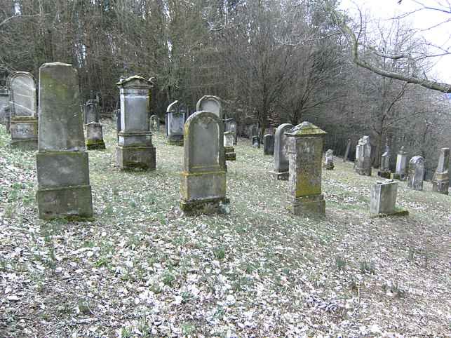 Jüdischer Friedhof in Untermerzbach (am Bibelweg) by Reznap