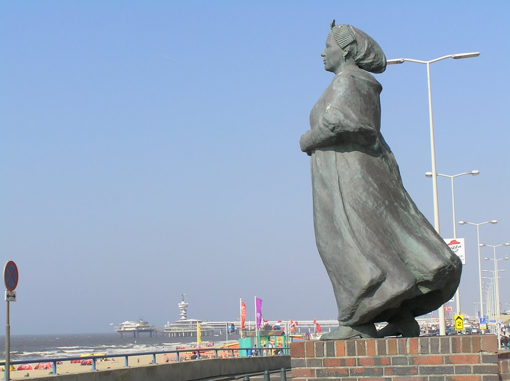 Scheveningen vissersvrouw "kniertje" by jacomien