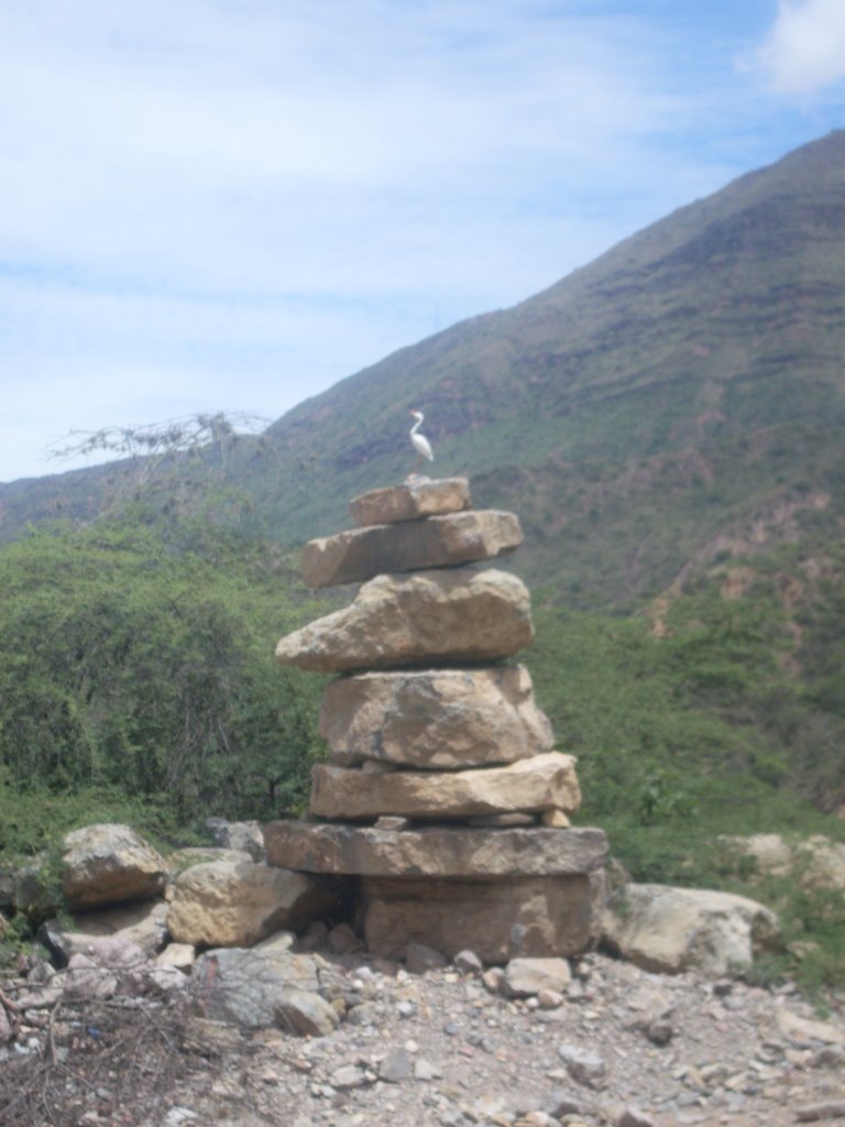 Totem Via a Zapatoca by Jorge Eliécer Cáceres