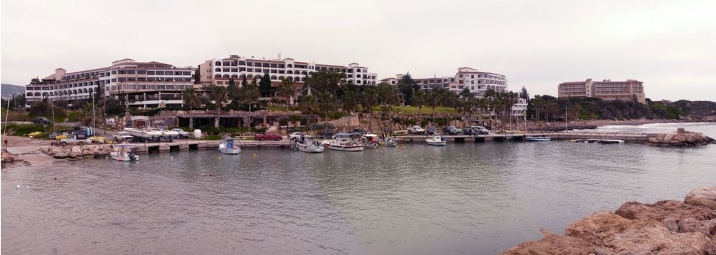 CORAL BEACH HOTEL PANORAMA by Georghios Sfongaras