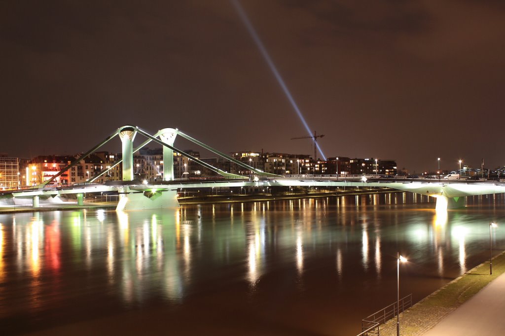 Frankfurt at Night by Marcus Schwabe