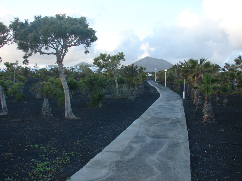 Lagma way to the volcano. Lanzarote - Islas Canarias by jokrasa