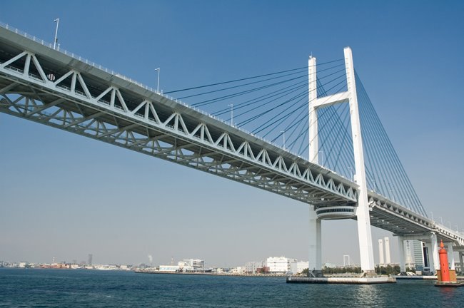 Yokohama-Bay-Bridge by HIDEO OBAYASHI