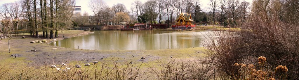 Germany, Hamburg, Tierpark Hagenbeck, Zoo, Panorama by andim