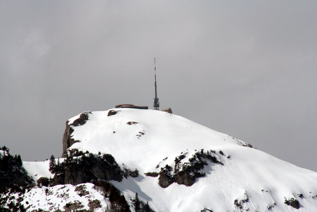 Hoher Kasten 1794 m von Bangs aus by Wolfurt