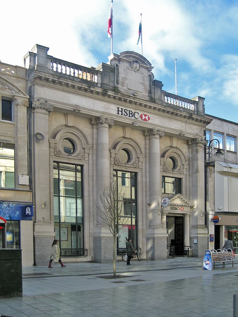 HSBC Grade 2 listed facade by filz123